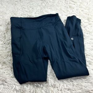 Lululemon Final Lap Crop *23" True Navy